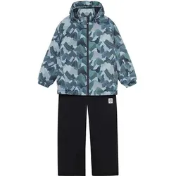 COLOR KIDS Color Kids Kinder Ski Jacke Set AOP, Größe 152 in Blau Blau