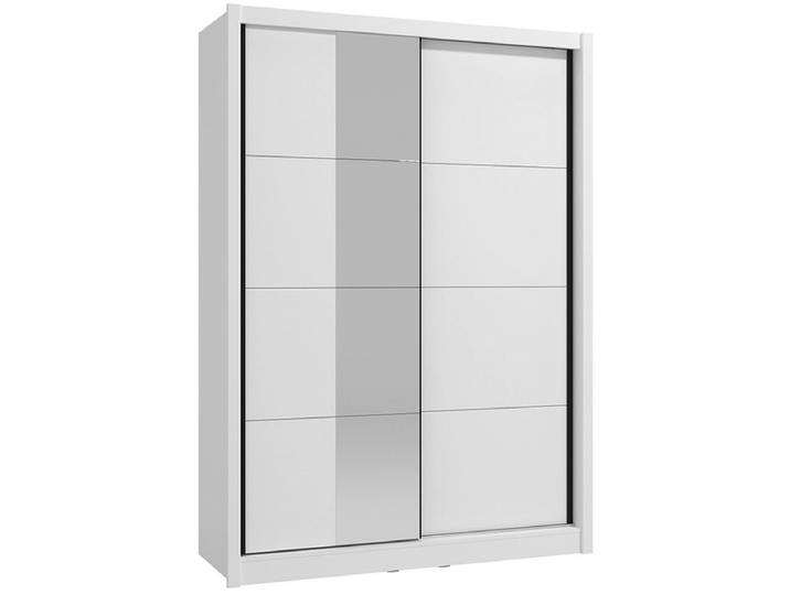 Schwebetürenschrank NANAIMO weiss 2 Türen