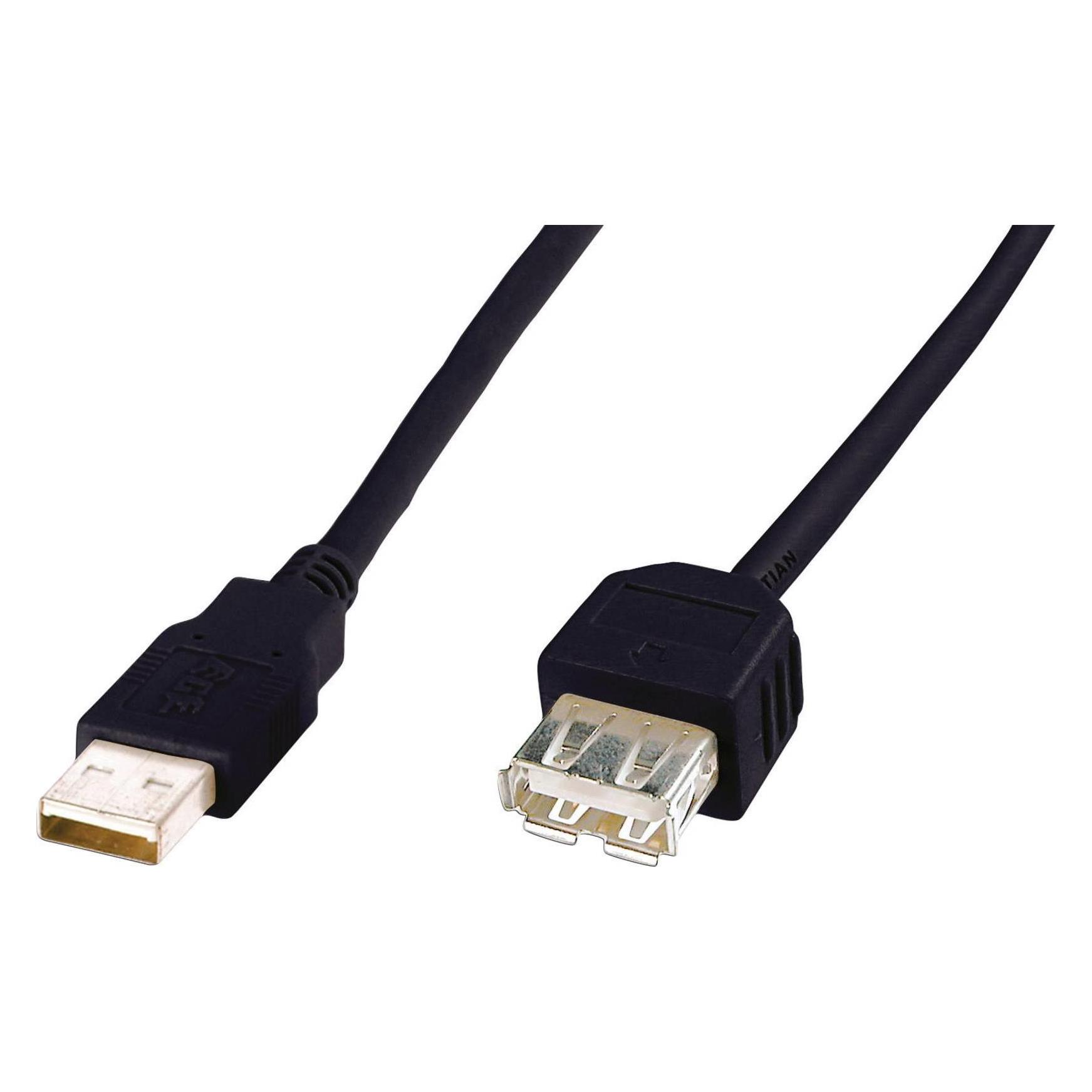 Digitus USB Verlängerungskabel (3 m, USB 2.0) (DK-300202-030-S)