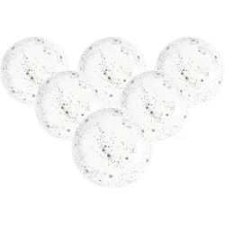 Seltmann Liberty Silver Stars Suppenteller, Teller, Weiss, Silber