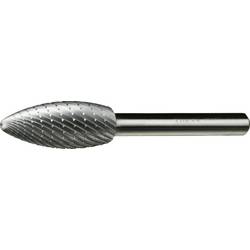 LUKAS-ERZETT A12071230603 Fräser HSS Flamme Länge 40 mm Schaftdurchmesser 6 mm