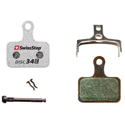 SWISSSTOP Bremsbeläge Disc D-34 E organisch für Shimano Road | Cyclo