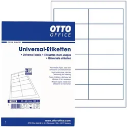 OTTO Office 1200er-Pack Universal Klebeetiketten
