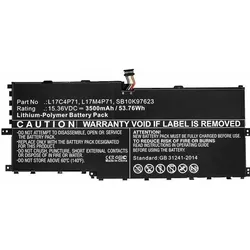 CoreParts MBXLE-BA0129 Notebook-Ersatzteil Akku (1 Zelle, 3500 mAh), Notebook Akku, Schwarz