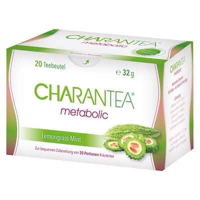 Charantea metabolic Lemon/Mint Filterbeutel 20 St
