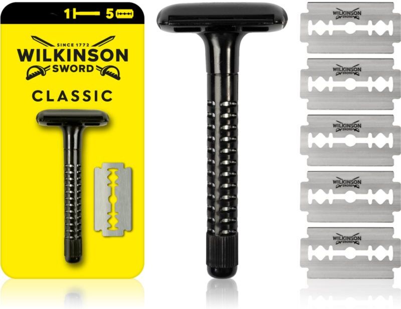 Wilkinson Sword Classic shaver + spare blades 5 pcs