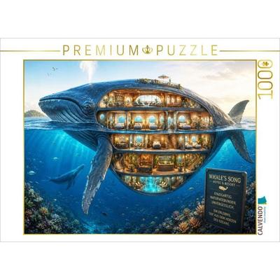 CALVENDO Puzzle Whales Song Resort | 1000 Teile Lege-Größe 64x48cm Foto-Puzzle für glückliche Stunden