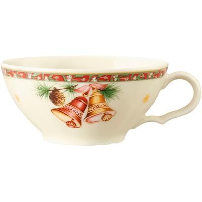 Tasse SELTMANN WEIDEN "Marieluise - Weihnachtsnostalgie", bunt, B:8,9cm H:4,2cm Ø:10,7cm, Porzellan, Trinkgefäße, Tasse, Teeobertasse 0,13 l