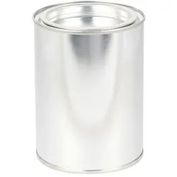 750ml Leerdose Weissblech blank inkl. Deckel blank H=118mm, Ø100mm