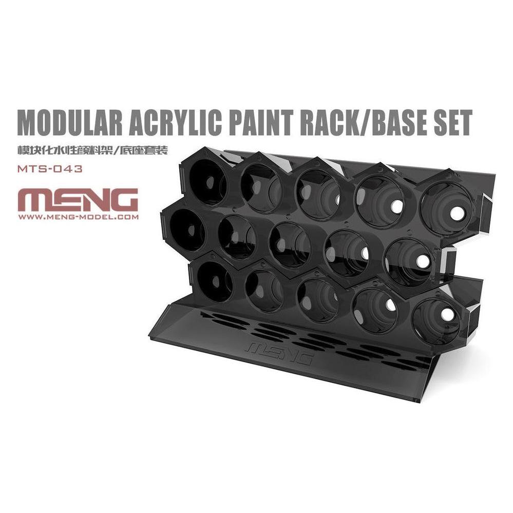 Meng-Model Modular Acrylic Paint Rack/Base Set (MTS-043)