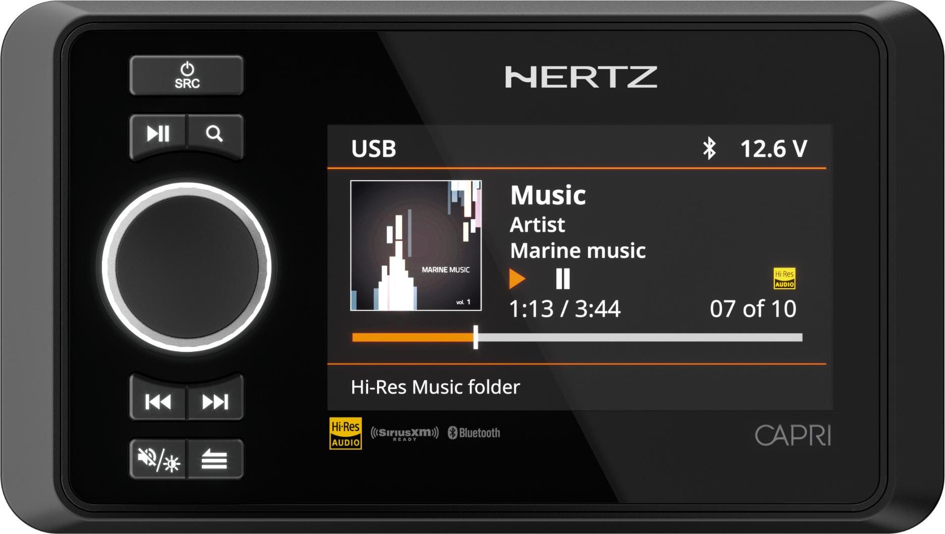Hertz CAPRI HD1 | REMOTE CONTROL Fernbedienung mit Display