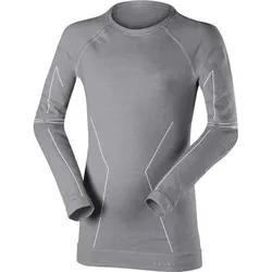 FALKE Kinder Langarmshirt Wool-Tech, Größe 158-164 in Grau Grau