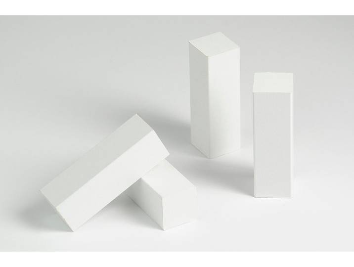 Eckholz Klarweiss 19 × 19 × 0.6 cm 4 Stück