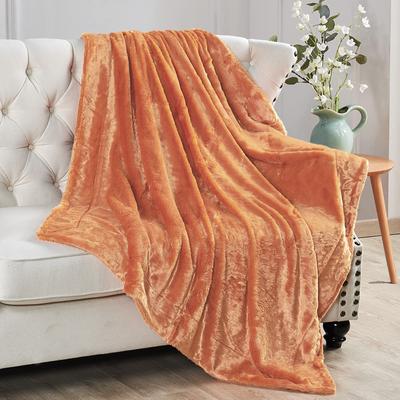 Home Soft Things Plain Fauxfur Throw