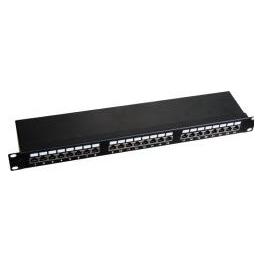 Alantec Stantec Patchpanel 1HE/19 Zoll STP 24 Anschluss 5E LSA (PK-S5-1 Ports) (PK-S5-1)