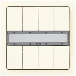 Siemens UP 287/12 Taster 4-fach ohne Status-LED, titanweiß 5WG12872DB12 UP28712