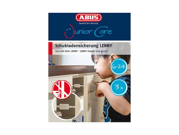 Abus Schubladensicherung Lenny 3 Stück