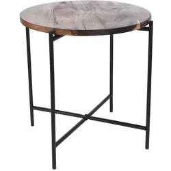 Mojawo Beistelltisch Deko Sofatisch Kaffeetisch Blumentisch Tisch Akazie