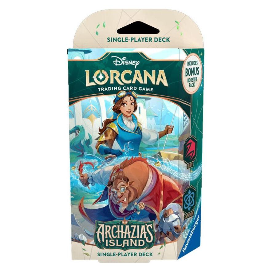 Ravensburger Disney Lorcana: Archazias Insel - Starter Deck B (Englisch) (Englisch, Booster Pack, Deck) (4050368984890)
