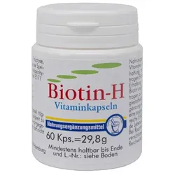 BIOTIN H Vitaminkapseln 60 St