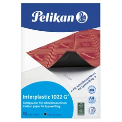 Pelikan Kohlepapier interplastic 1022 G® 401026 schwarz