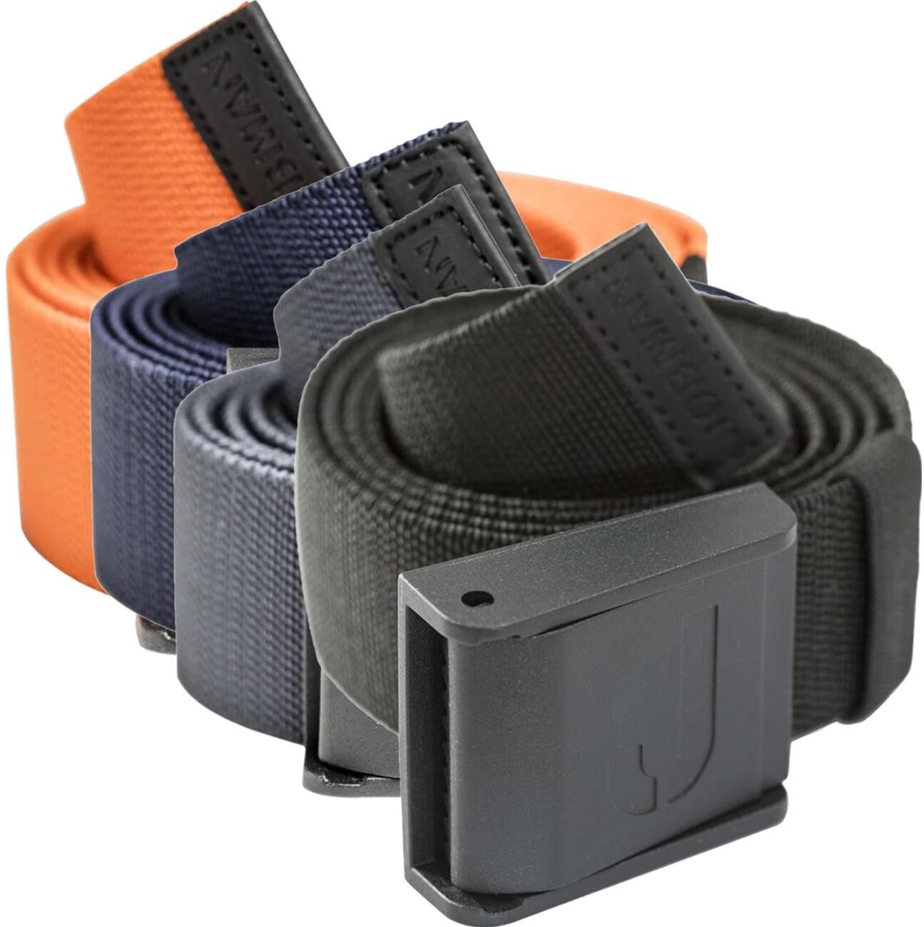 Jobman 9282 Stretch Bælte No Scratch Orange Stor
