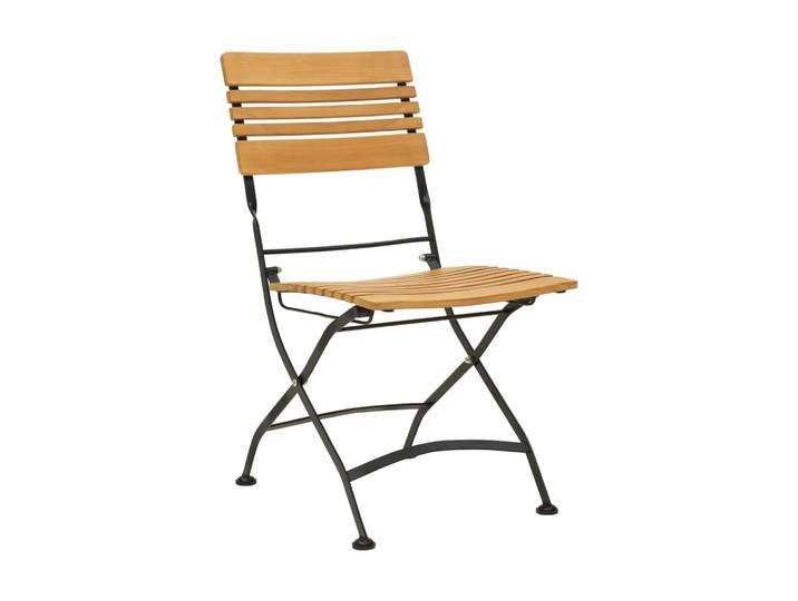 Brafab Chaise à manger Brewer Noir-teck