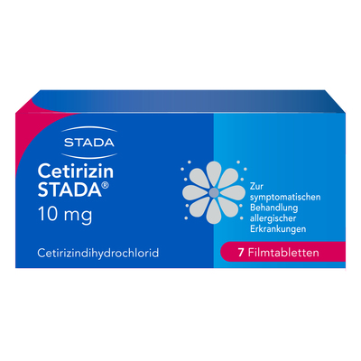 STADA Consumer Health Deutschland GmbH CETIRIZIN STADA 10 mg Filmtabletten 7 St 02246596