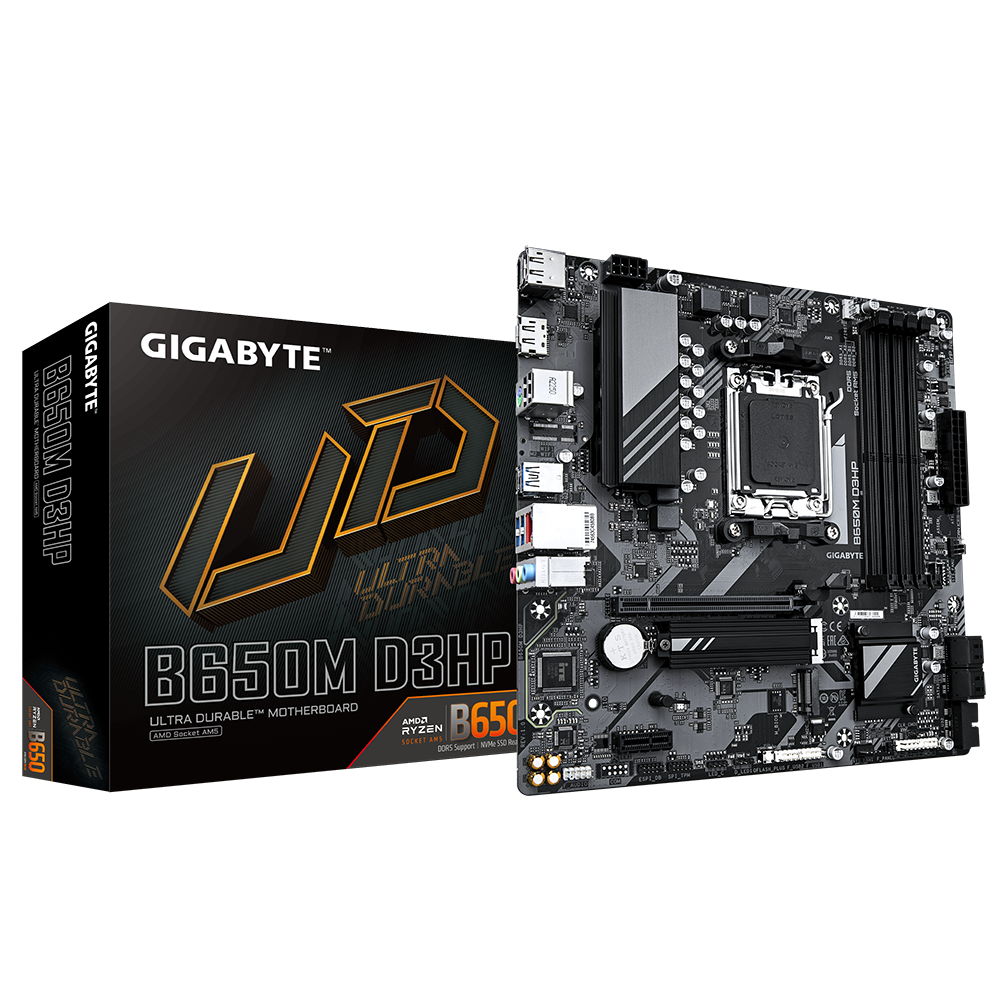 GIGABYTE B650M D3HP ATX Mainboard - Sockel AM5