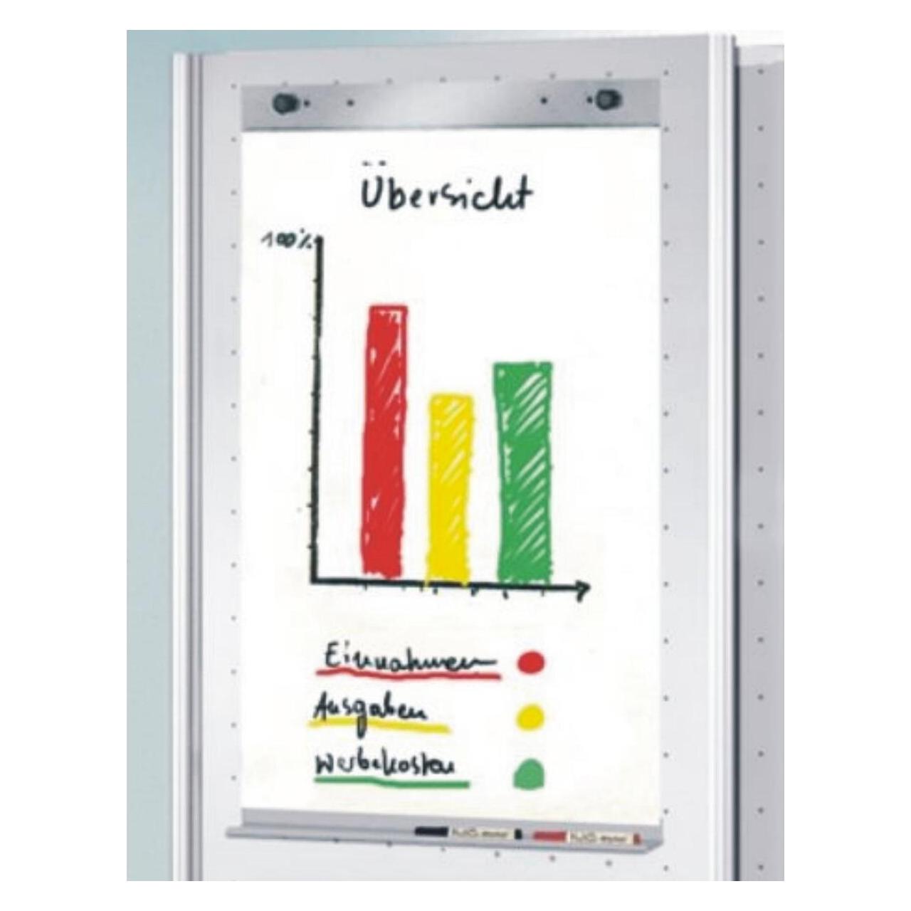 Kerkmann Flipchart-Halter Metropol silber für Stellwand Metropol (45697700)