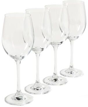 Martha Stewart Vivica 13 OZ Stemmed 4 Pack White Wine Glass Set