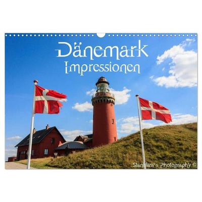 Dänemark Impressionen (Wandkalender 2027 DIN A3 quer), CALVENDO Monatskalender