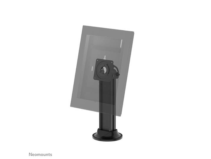 Neomounts DS15-632BL1 Support de bureau pour tablette - max 3 kg 6,6 lbs, Support pour tablette, Universel, Noir, Acier, 130 mm, 130 mm