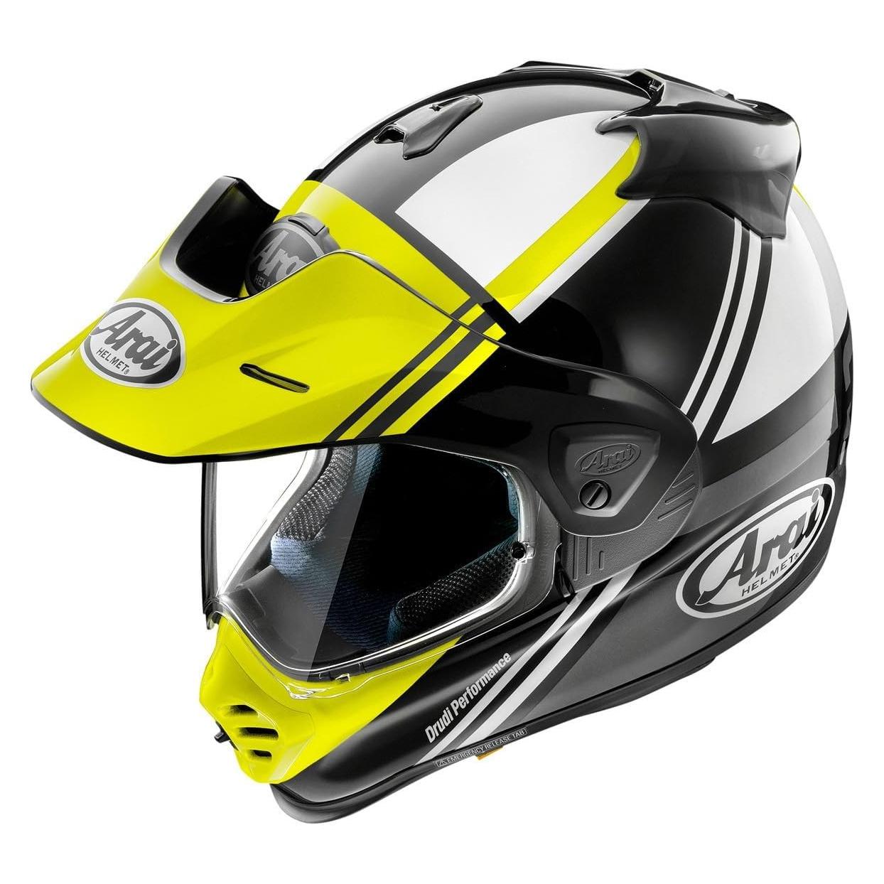 Arai Tour-X5 Cosmic Fluor Yellow Helm (M) (TOUR-X5 184_309_03)