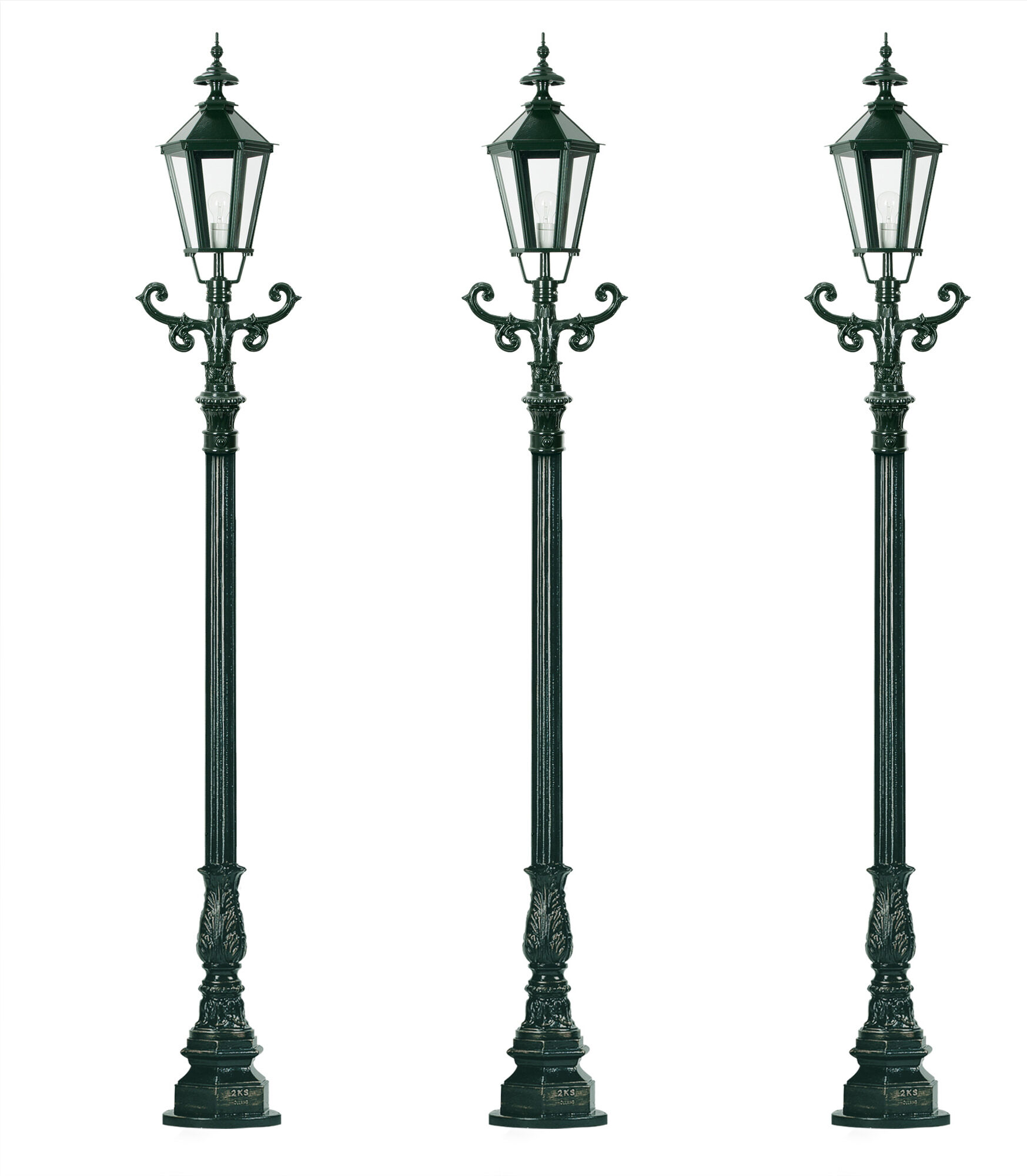 KS Verlichting Siegburg Lantaarn set 3x