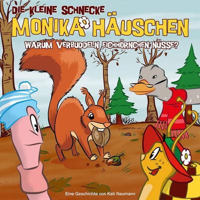 Die kleine Schnecke Monika Häuschen - CD / 34: Warum verbuddeln Eichhörnchen Nüsse? - Kati Naumann, CD, 0602537317509