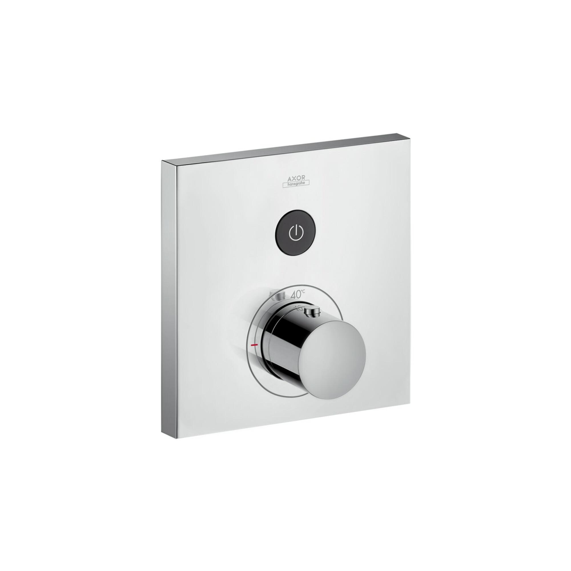 hansgrohe Fertigset ShowerSelect Square UP-THM, eckig, 1 Verbraucher, chrom (36714000)