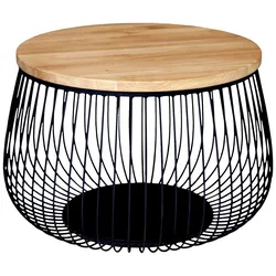 Novel Couchtisch BASKET - D/H ca. 70.00x45.00