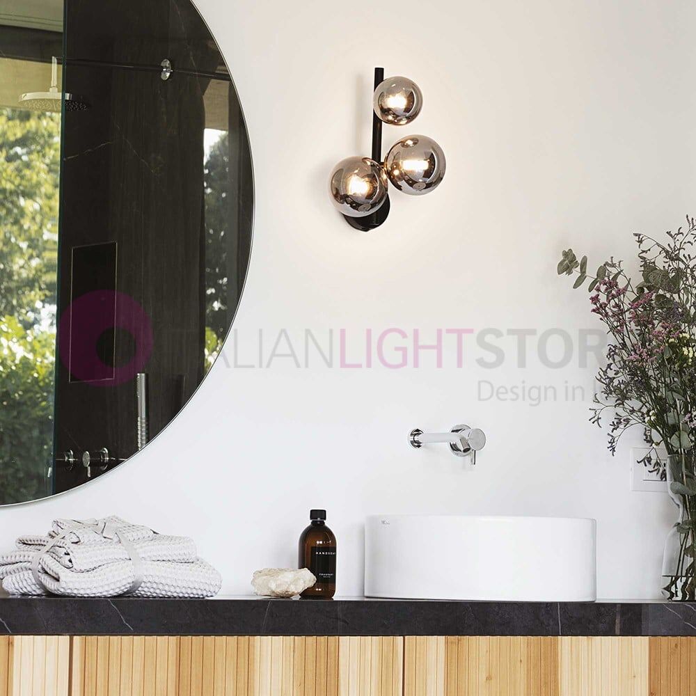Perlage Ideal Lux Applique Moderno 3 Luci Led
