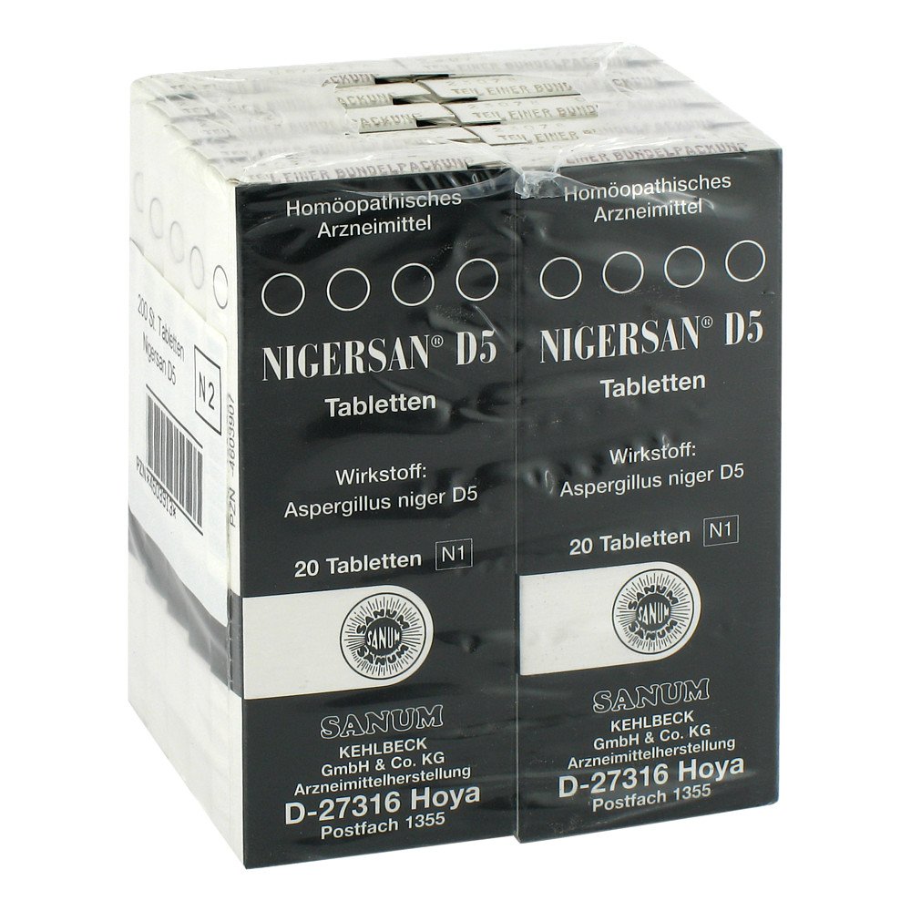 SANUM-KEHLBECK GmbH & Co. KG Nigersan D5 Tabletten 04603913