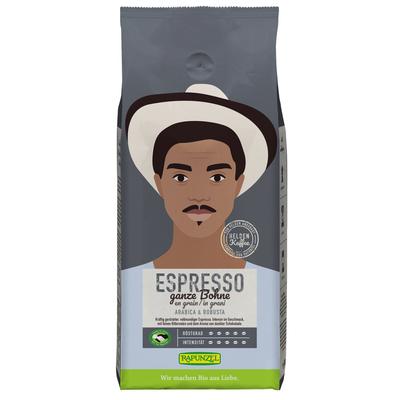 Heldenkaffee Espresso, ganze Bohne Bio 1000 g Bohnen