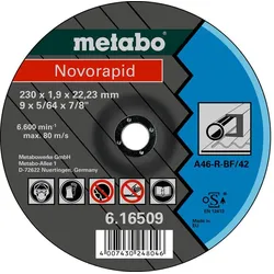 Metabo Novorapid Stahl, Trennscheibe, Form 42 - 616508000