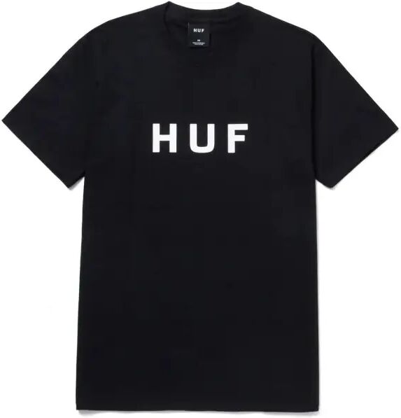 T-Shirt HUF Essentials OG Logo (S - Black)