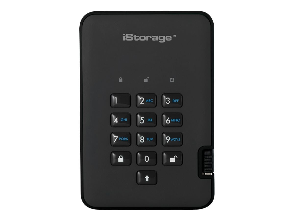 iStorage diskAshur2 SSD 128GB zwart
