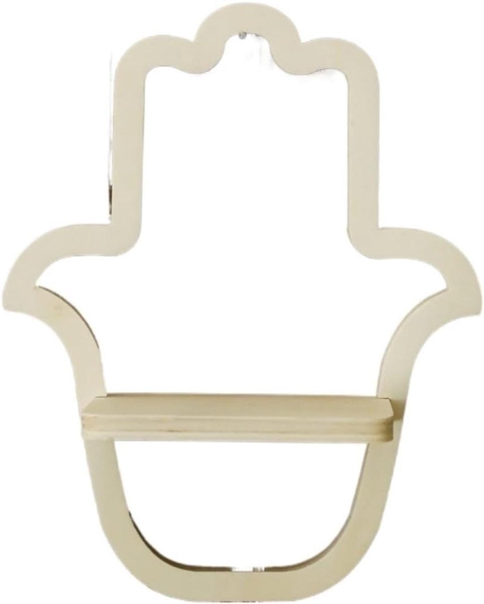 Wit Drijvend Rek Wandplank Systeem voor Decoratie en Ruimtebesparing