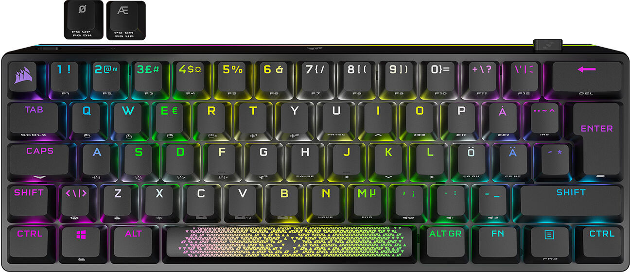 Corsair K70 Pro Mini Wireless Rgb Hotswap Trådlöst Tangentbord [Mx Red] - Svar