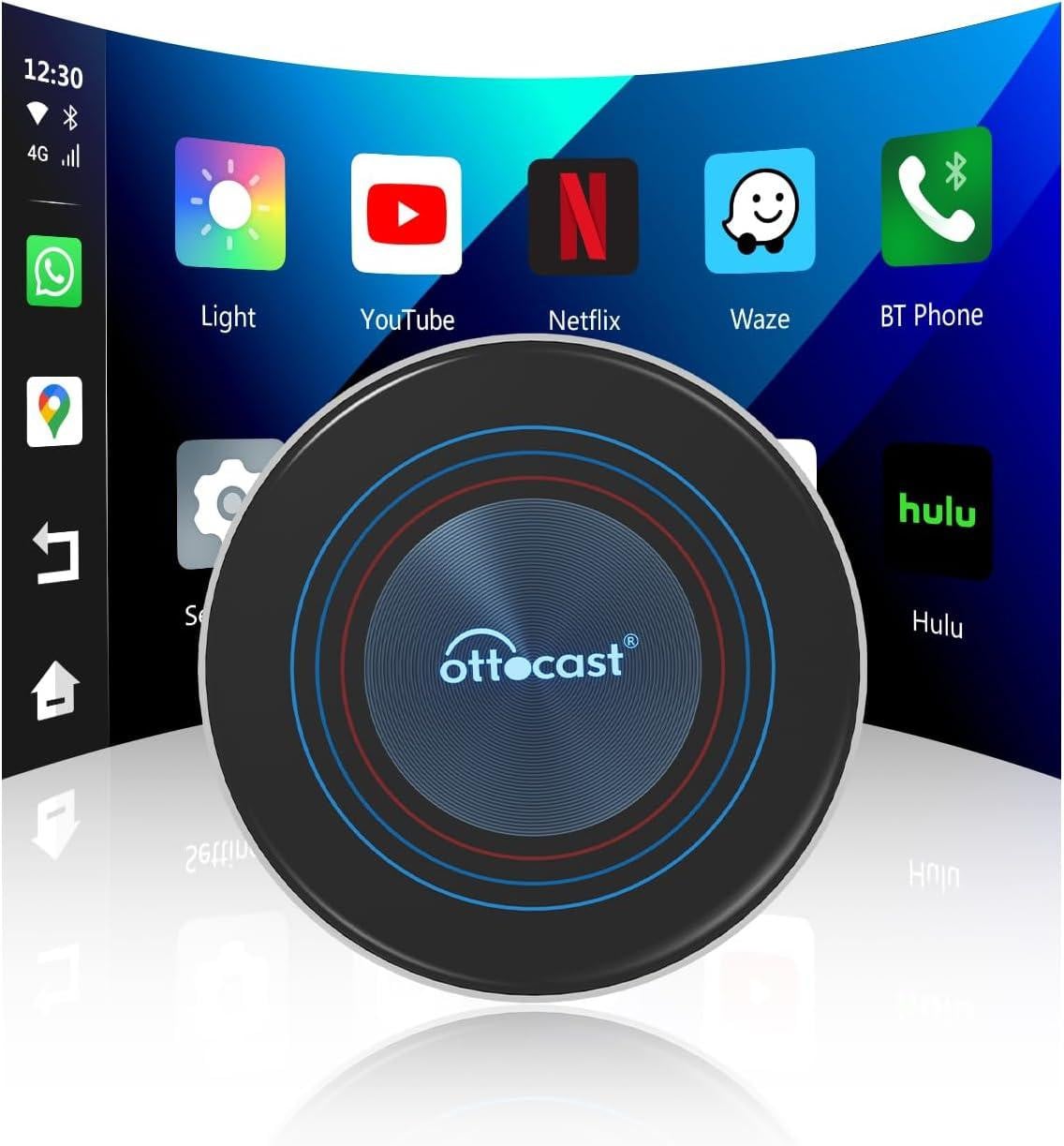 Selius CarPlay Adapter - Draadloze Car Dongle voor CarPlay en Android Auto