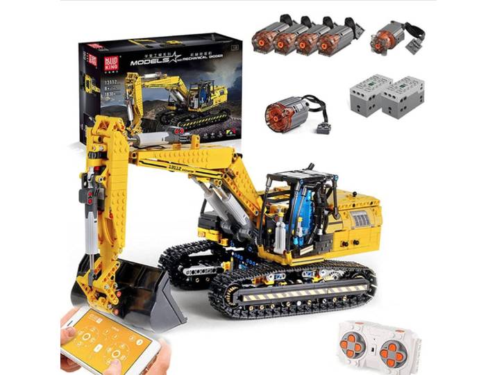 Mould King 13112 Bagger Konstruktions-Spielset, (2169 St)
