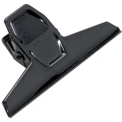 Brief-Klemmer Maulpro 125mm VE=10x2 Stück schwarz