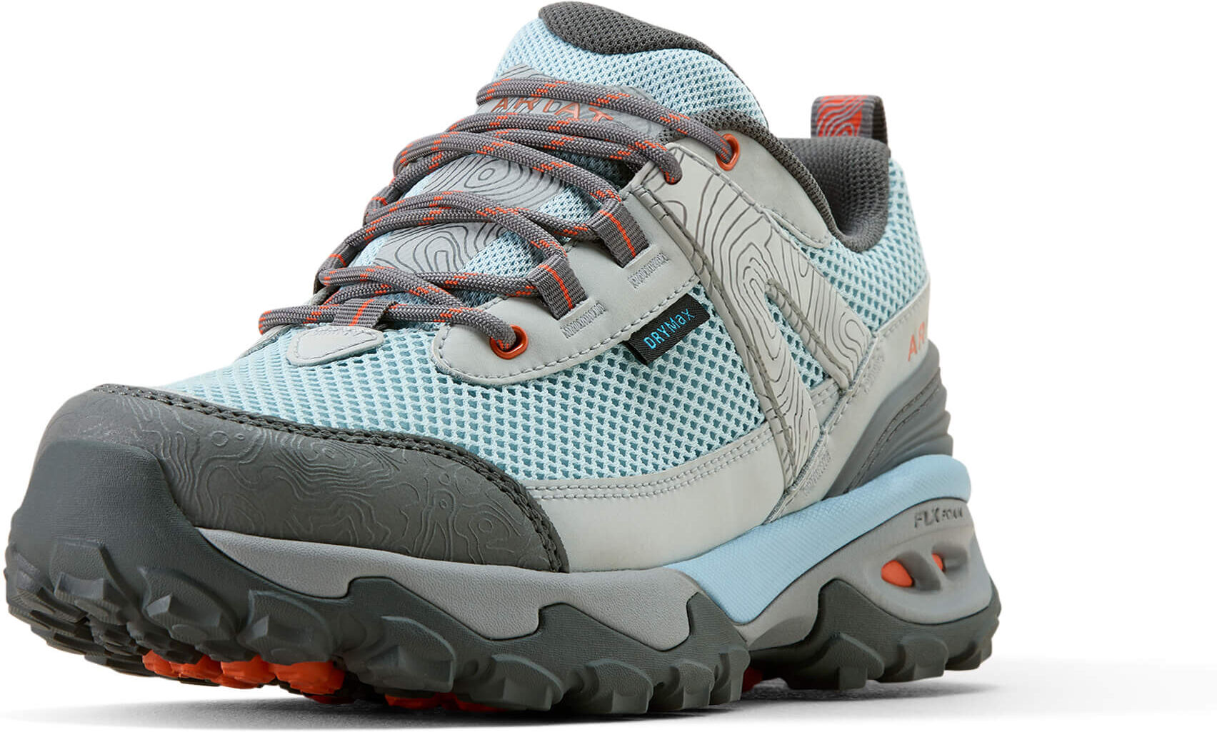 Women's Traverse Low Waterproof Hiking Shoe in Blue Breeze, Size: 6 B / Medium by Ariat